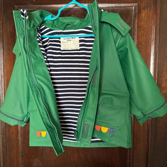 JoJo Maman Bebe Dinosaur Raincoat - 18-24M - Picture 3 of 6